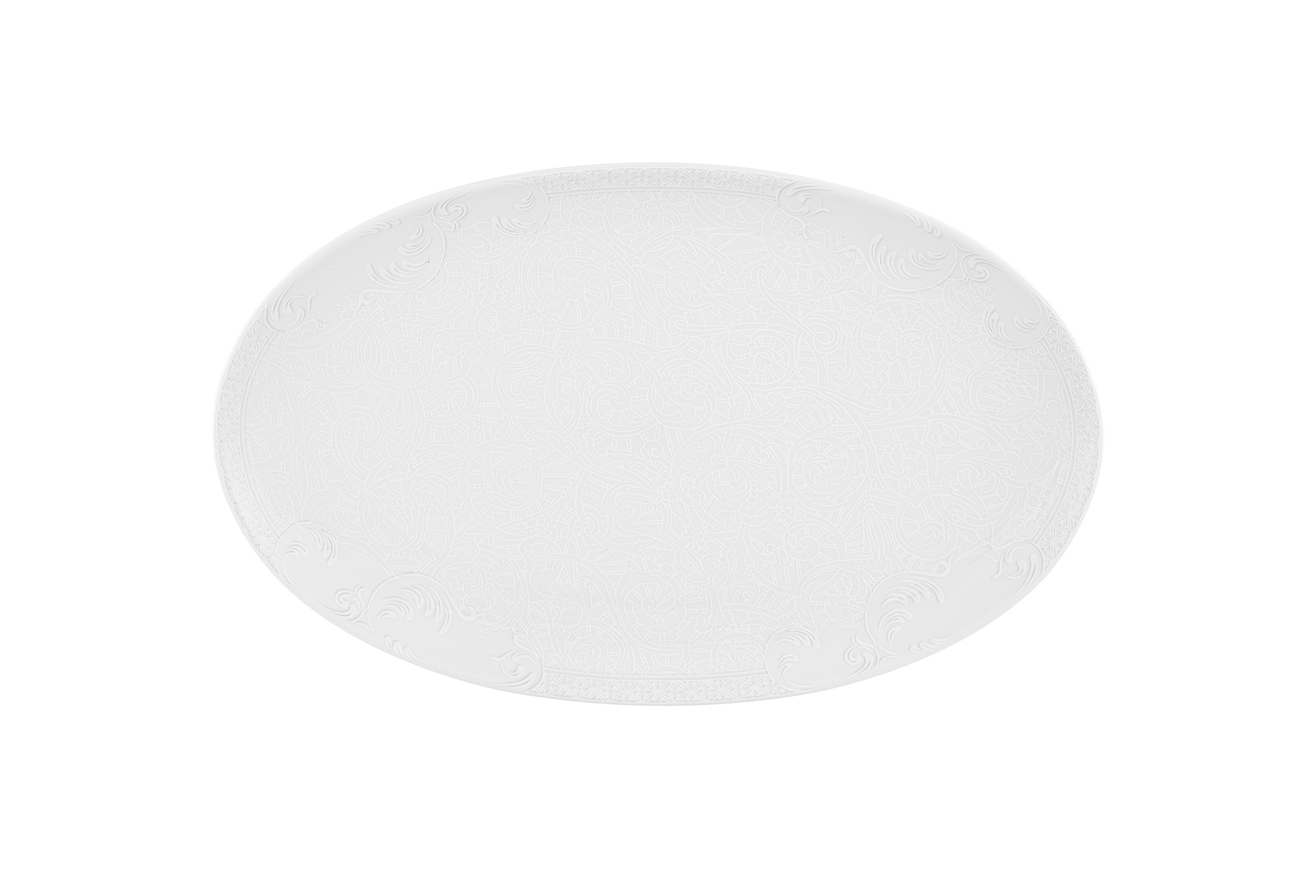 Medium Oval Plate Vista Alegre Duality Collection